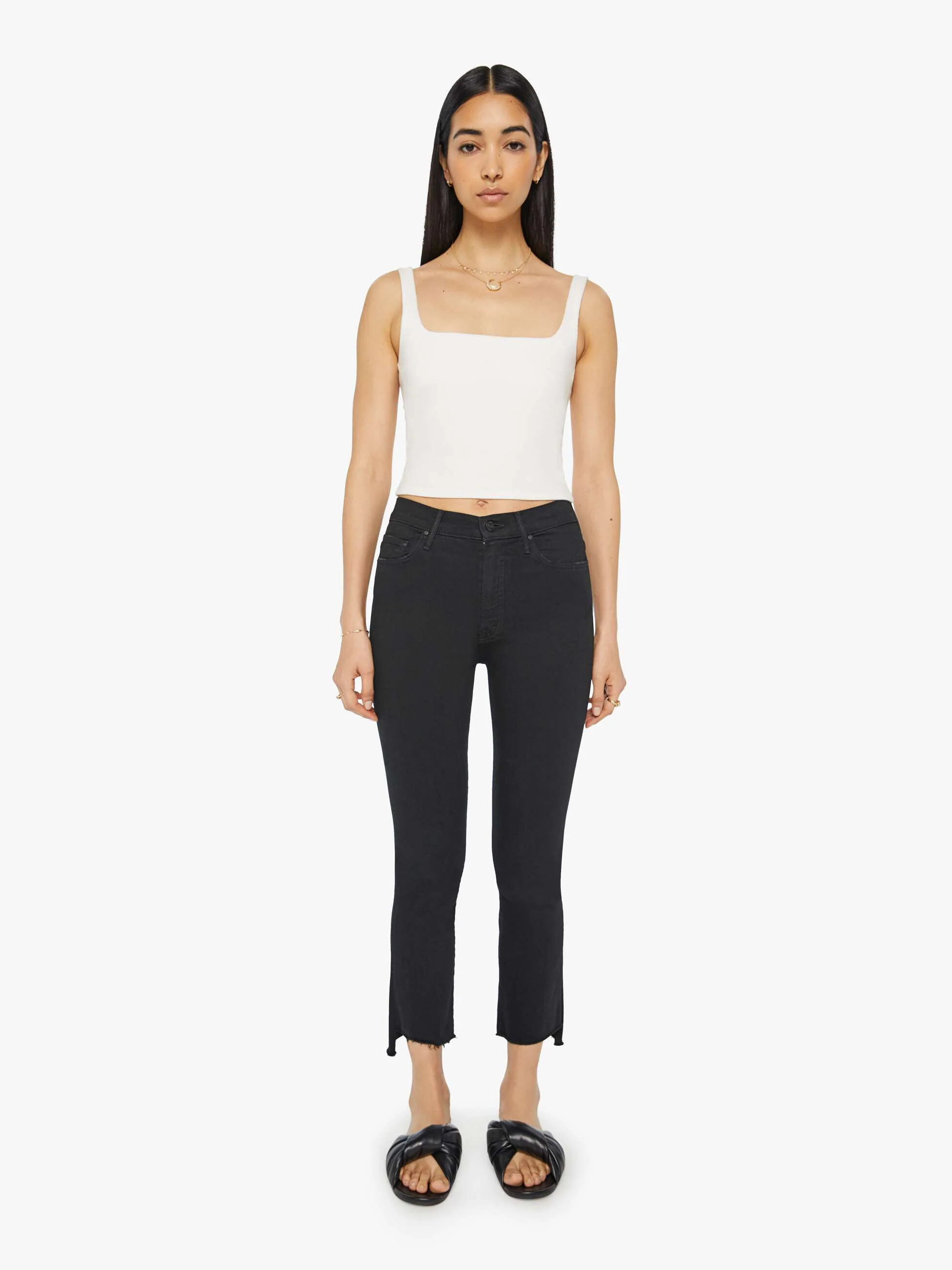 The Insider Crop Step Fray - Not Guilty | Mother Denim