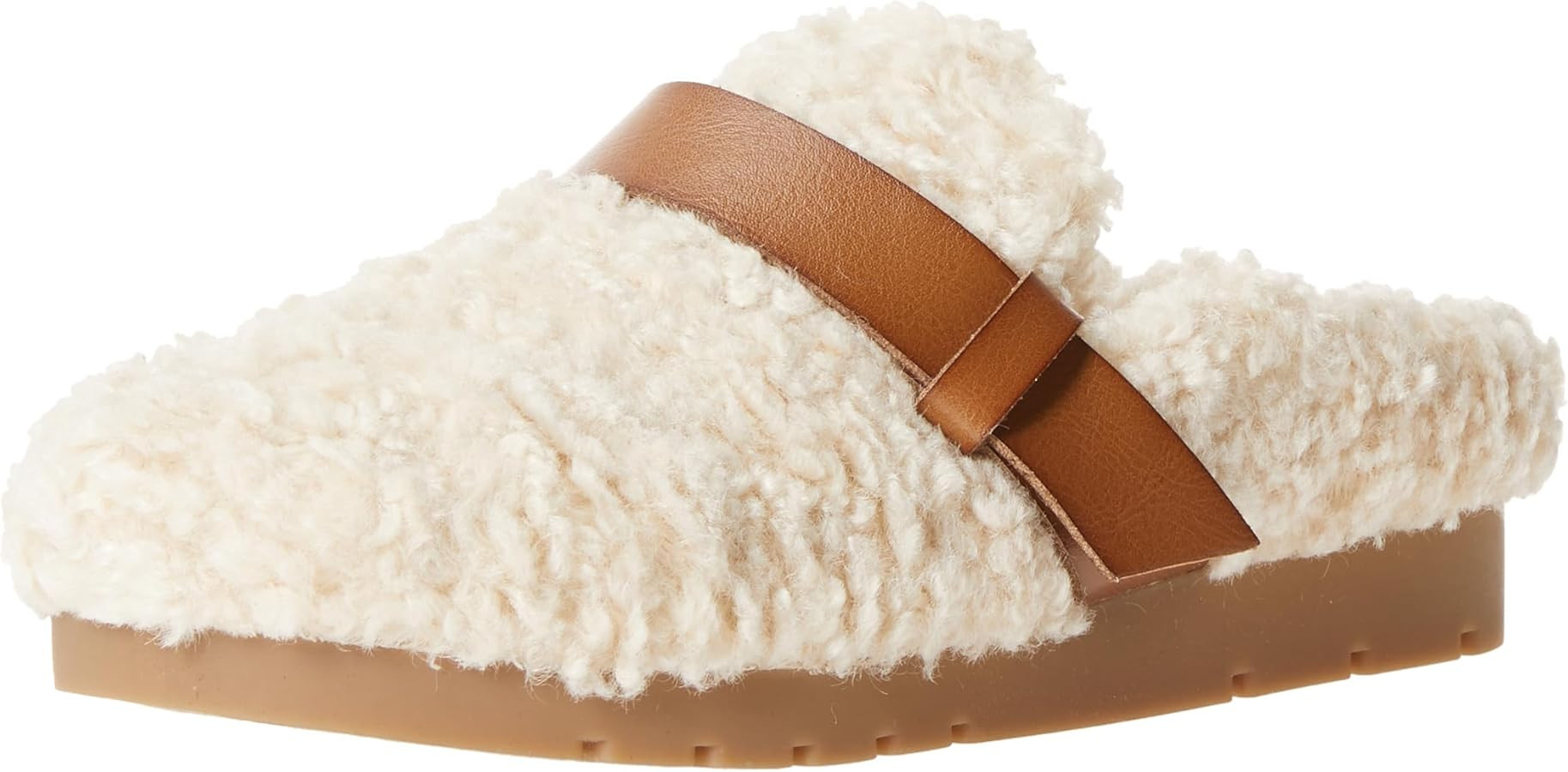 Amazon Essentials Womens Backless Shearling Memory Foam Mule | Amazon (US)