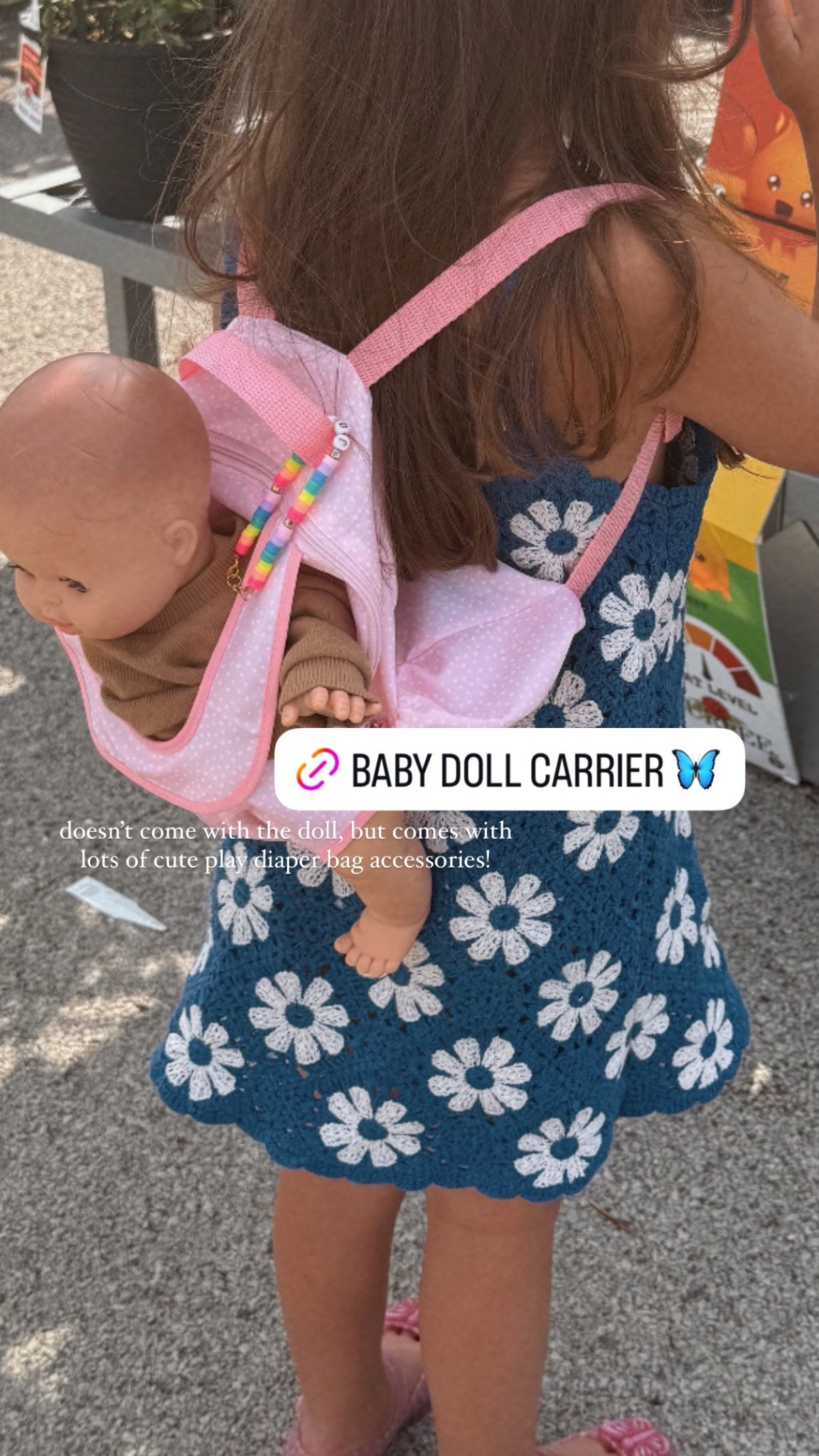 Sweetest little baby doll carrier/diaper bag! 

#LTKBaby #LTKKids