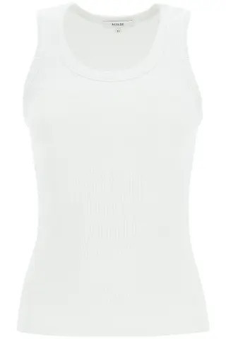 AGOLDE POPPY RIBBED TANK TOP | Residenza725 US