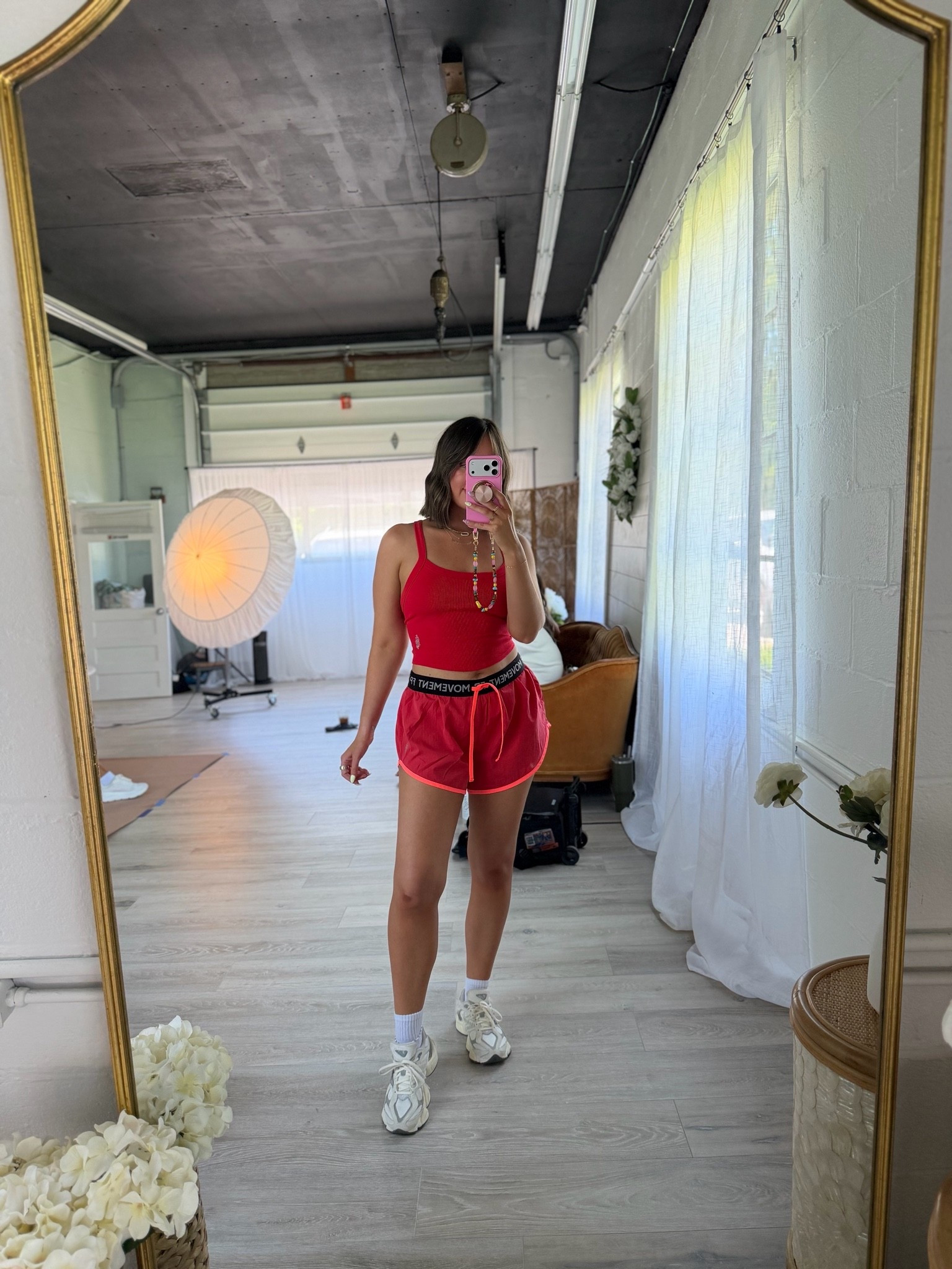 Free people movement outfit for the win ❤️‍🔥 size M in both the top and bottoms! So flattering and the color is gorg!!!! 

FP movement, FP MVMT, workout set, running outfit, red set

#LTKSeasonal #LTKActive