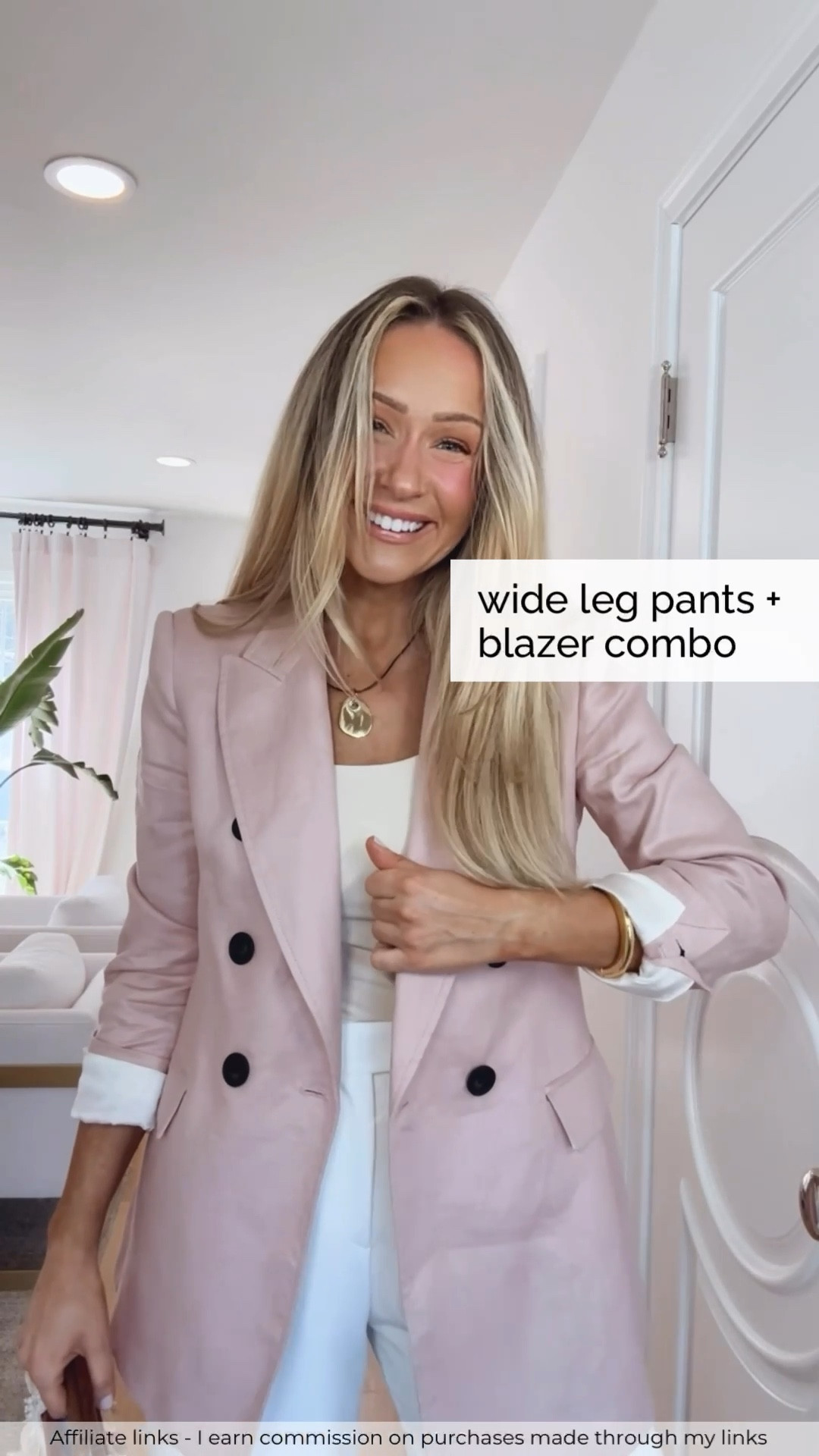 Affiliate links - I earn commission on purchases made through my links | Zara outfit
Graduation outfit with pants