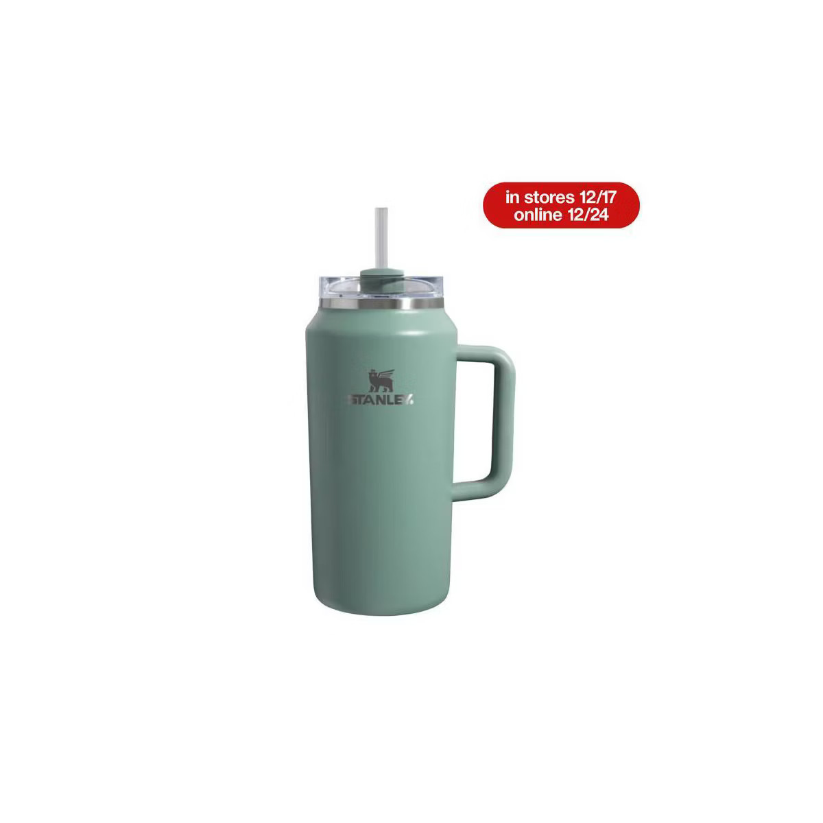 Stanley 64 oz Stainless Steel H2.0 Flowstate Quencher Tumbler (in stores 12/17 & online 12/24) | Target