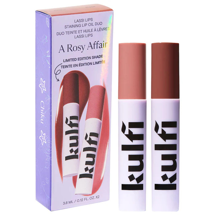 Kulfi A Rosy Affair Lassi Lip Oil Duo | Sephora (US)