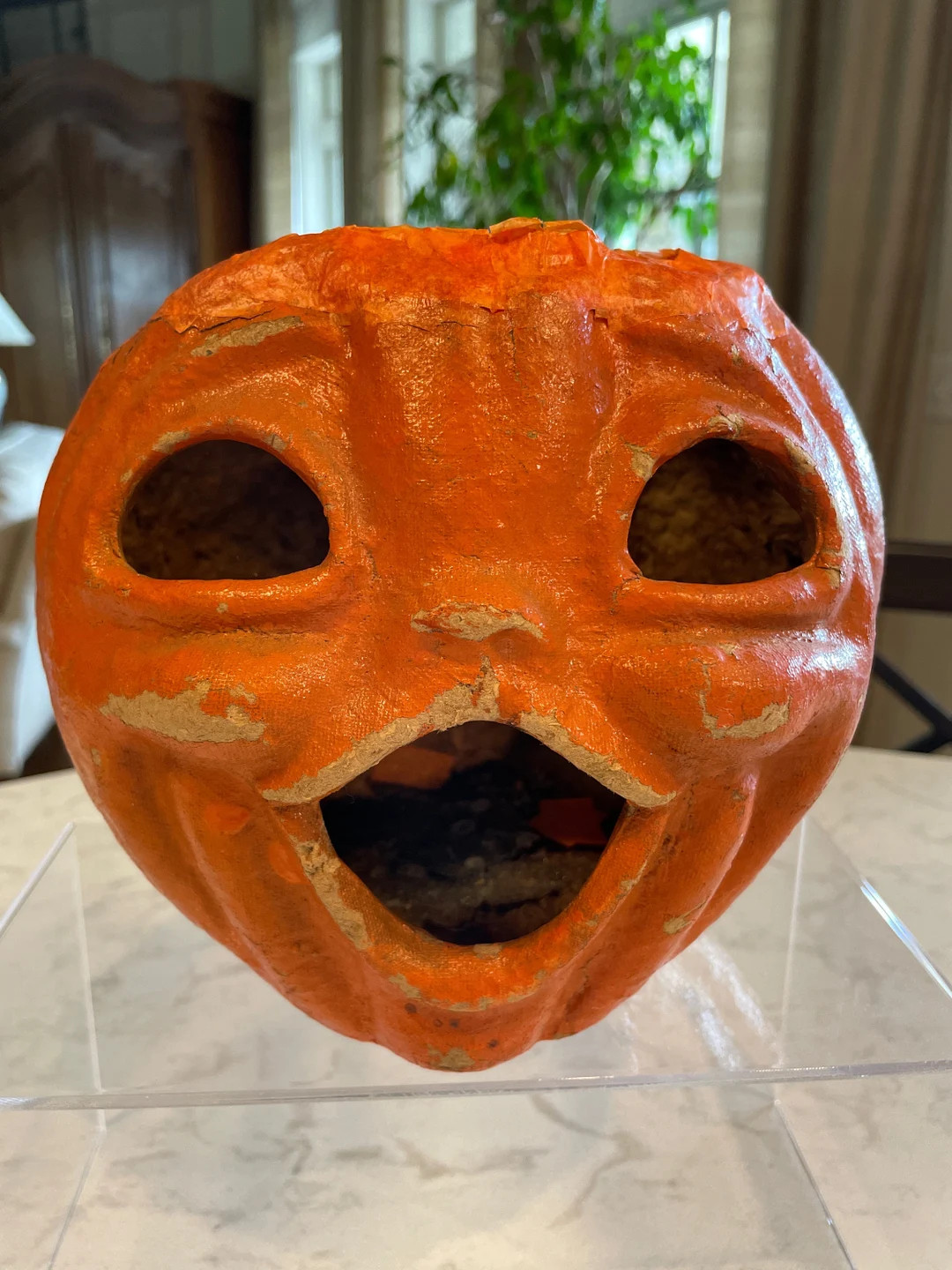 Vintage Paper-mache Halloween Pumpkin Pulp Paper Circa - Etsy | Etsy (US)