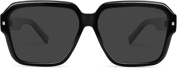 SOJOS Retro Polarized Hexagonal Aviator Sunglasses Womens Mens Trendy Rectangle UV400 Shades SJ23... | Amazon (US)