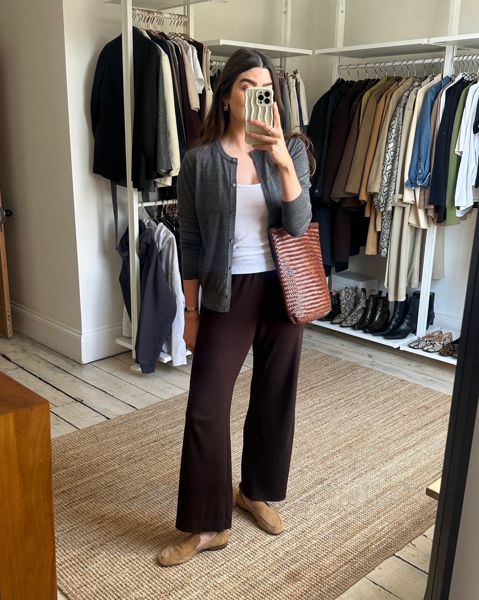 Errands, pick-ups, quick coffee runs… my go-to in-between moments outfit. Comfy? Check. Elevated? Double check.

#LTKspring #LTKstyletip