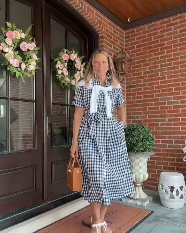 Who doesn’t love a shirt dress? Especially in a cute gingham print! It’s perfect for summer time! 

#LTKSeasonal #LTKMidsize #LTKOver40