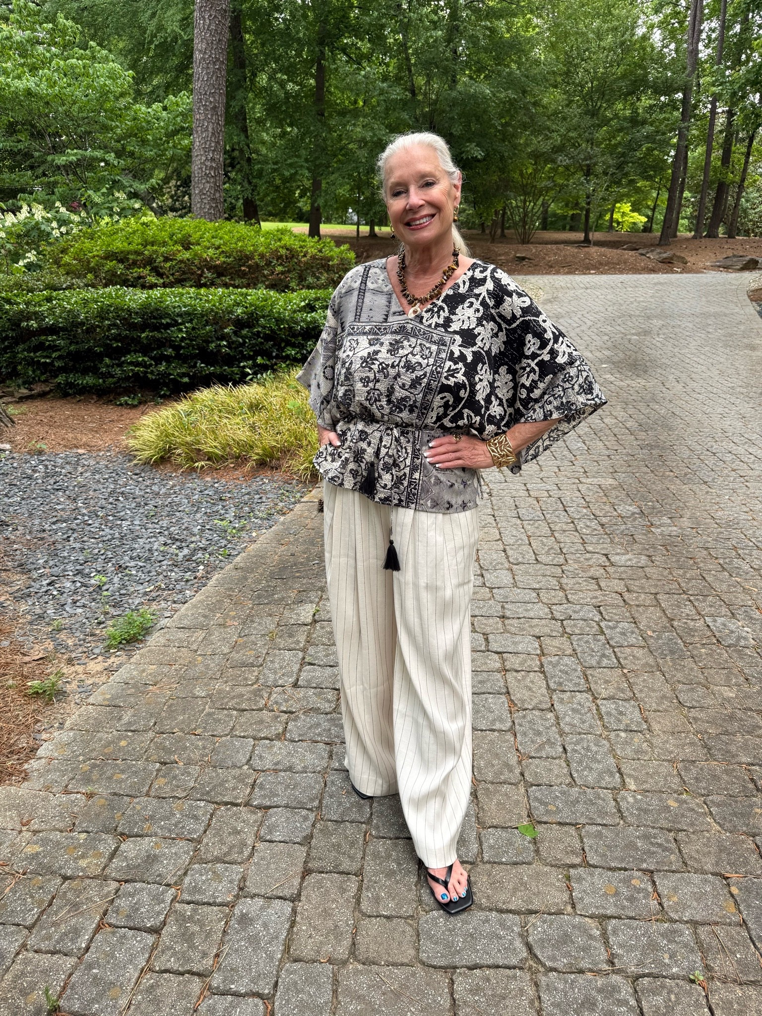 Summer style should feel effortless, polished, and comfortable all at once ☀️🤍

I’m loving this look from Lyssé featuring the Ipanema Printed Dolman Sleeve Top paired with the Iria Pleated Drawstring Wide Leg Pant. The relaxed silhouette, lightweight fabric, and easy elegance make it perfect for warm summer days when you still want to look put together without sacrificing comfort.

These are the kinds of pieces you’ll reach for again and again all season long. ✨