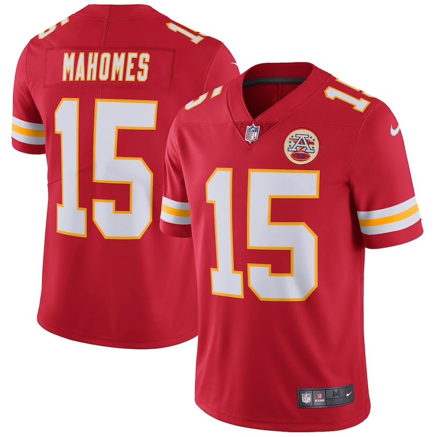 Men's Kansas City Chiefs Patrick Mahomes Nike Red Vapor Untouchable Limited Jersey | NFL Shop