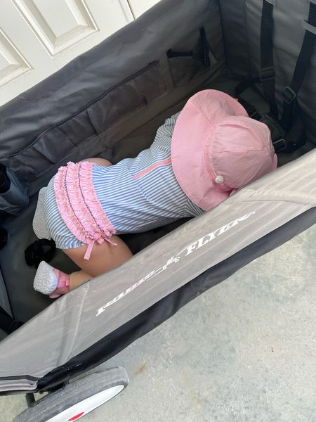 Didn’t even make it to the beach before she passed out 🥹💙

#LTKswim #LTKtravel #LTKkids