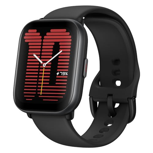 Amazfit Active Smart Watch 42mm, AI Fitness Tracker & Sleep Coach, GPS, Amazon Alexa Built-in, Bluetooth, 14-Day Battery, 120+ Sports Modes, Android & iPhone, Black | Amazon (US)