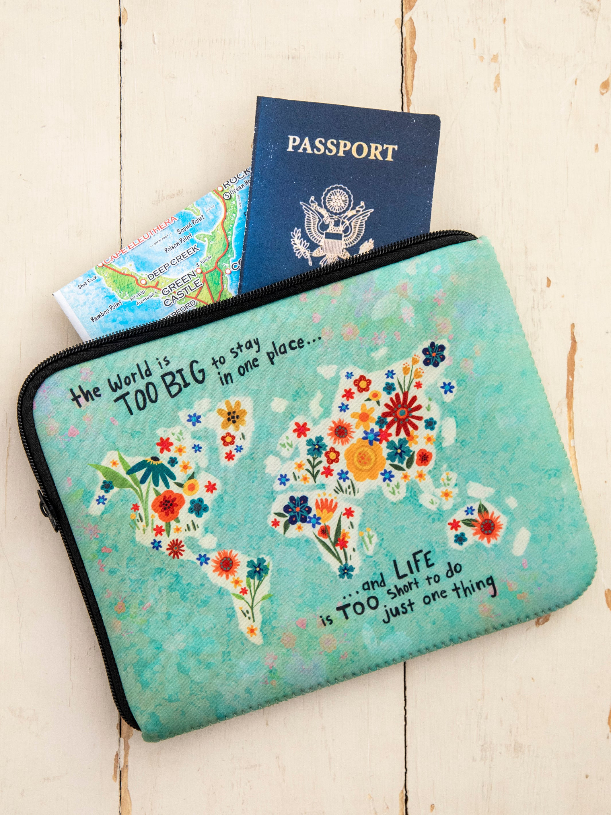 Travel Document Pouch | Natural Life