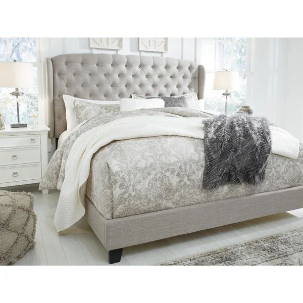Larios Tufted Upholstered Low Profile Standard Bed | Wayfair North America