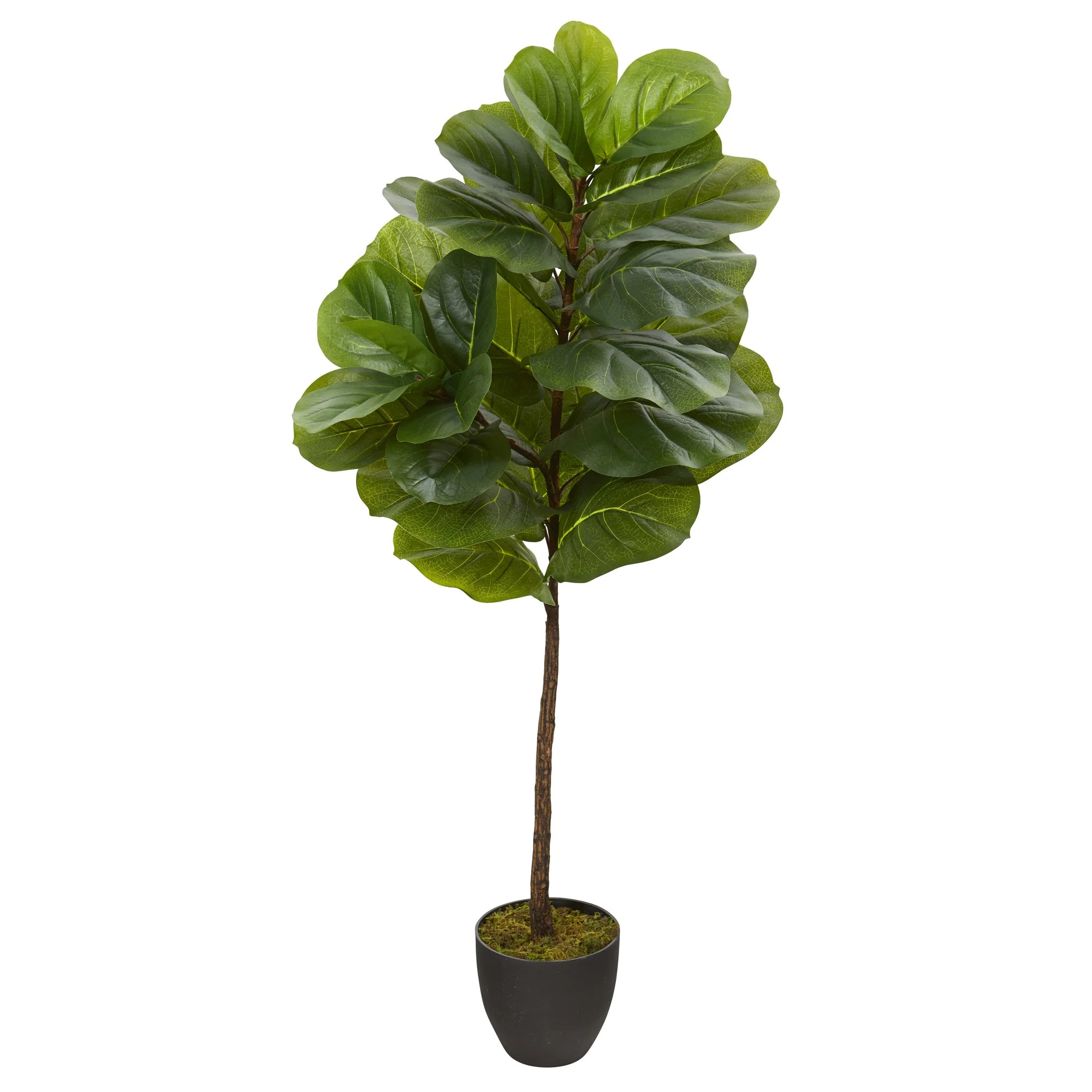 46" Fiddle Leaf Artificial Tree (Real Touch) | Shop Simon