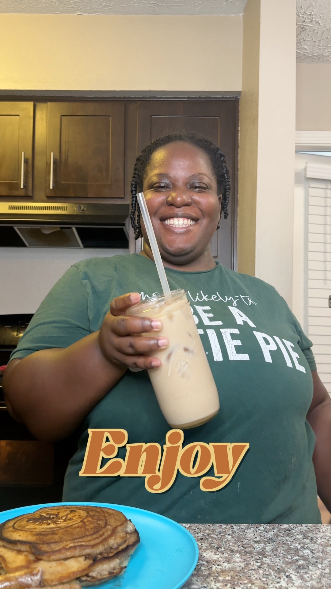 Cozy Breakfast at Home 🥞 | Apple Brown Sugar Iced Chai 🍎🤎 + Pancakes & Sausage

Cozy mornings call for pancakes, sausage, and a homemade Apple Brown Sugar Iced Chai 🍎🤎

This drink is fall in a cup and the breakfast? EASY but still giving ✨

☕ Made with Tazo Chai, Planet Oat Oatmilk, and Torani Apple Syrup
Cinnamon sugar… and no, don’t be stingy 😒😁

🥞 Krusteaz pancakes because sometimes simple is elite

Brands I’d LOVE to collab with 👀👇
@torani @tazotea @planetoat @krusteaz

Would you sip this iced chai with pancakes or waffles? 👇

#AppleBrownSugarChai
#IcedChaiLatte
#CozyBreakfast
#EasyBreakfastIdeas
#PancakeBreakfast
#KrusteazPancakes
#ToraniSyrup
#TazoChai
#PlanetOat
#BreakfastAtHome
#MorningRoutine
#FoodContentCreator
#DrinkContentCreator
#FallDrinks
#CafeAtHome


#LTKfoodie #LTKHome #LTKHoliday