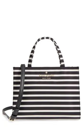 Kate Spade New York Watson Lane - Sam Nylon Satchel - Black | Nordstrom