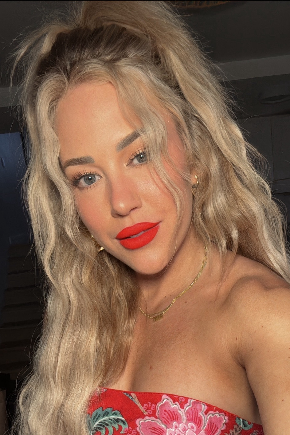 The most perfect red lip (my go to) + my staple necklaces that are great for layering! 

#LTKfindsunder50 #LTKtravel #LTKbeauty