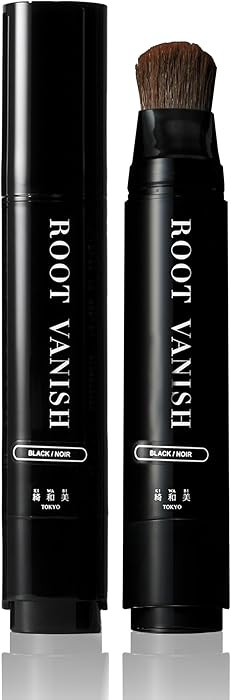 Kiwabi Grey Camouflaging Root Touch Up Hair Color Black – Natural Root Touch Up Hair Color with... | Amazon (US)