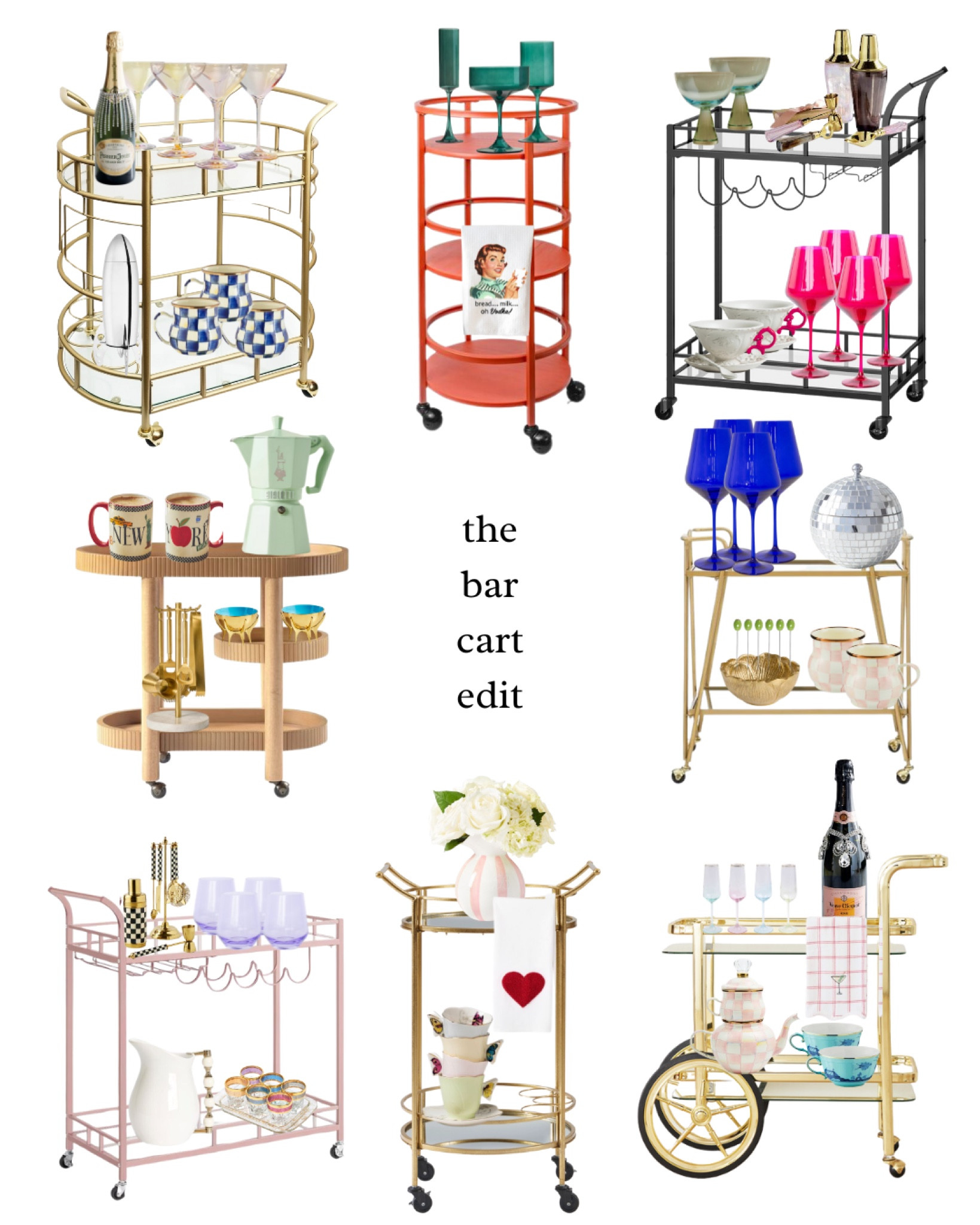 best of the bar cart edit 

#LTKFindsUnder100 #LTKMostLoved #LTKHome