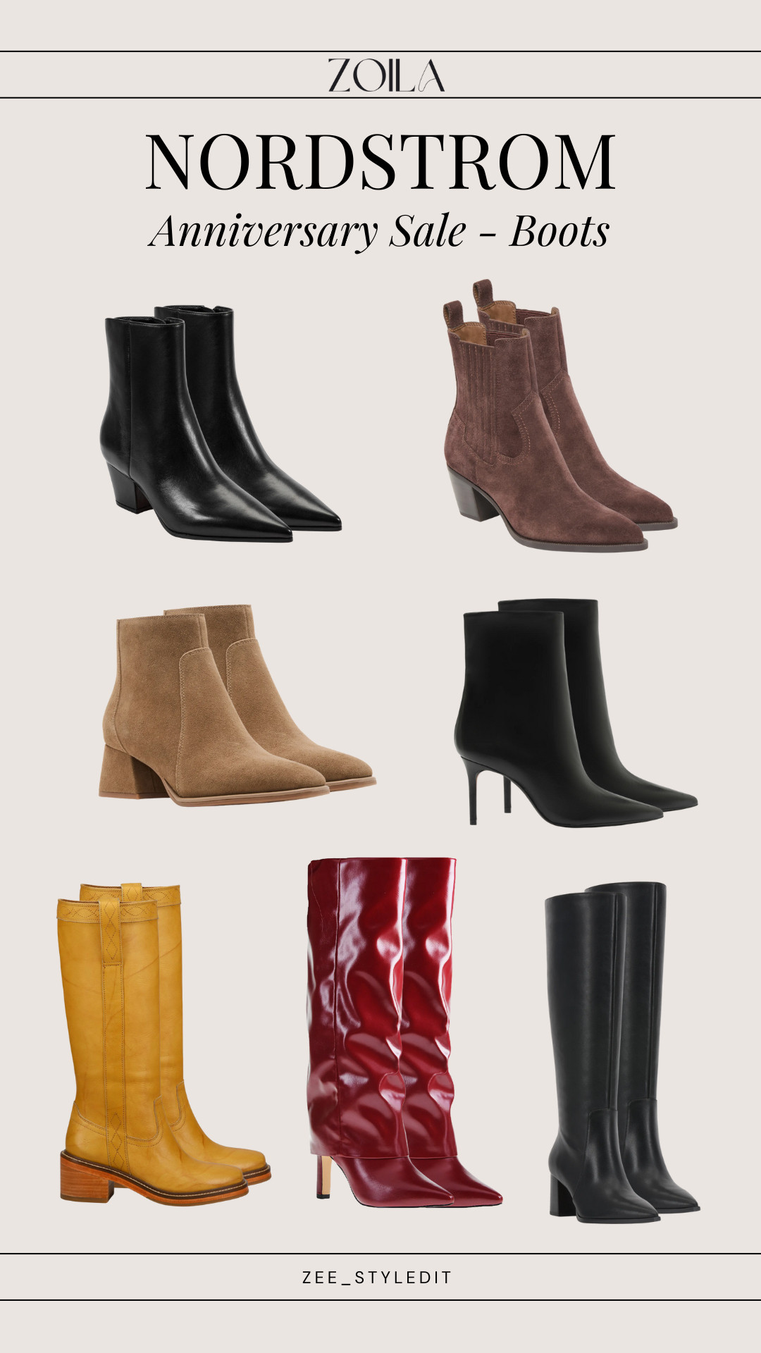 NORDSTROM Anniversary Sale! Grab your Fall boots now while they are on sale! 

 #LTKSeasonal #LTKSaleAlert #LTKStyleTip