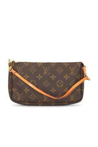 Louis Vuitton Monogram Pochette Accessoires Shoulder Bag in Brown | FWRD 