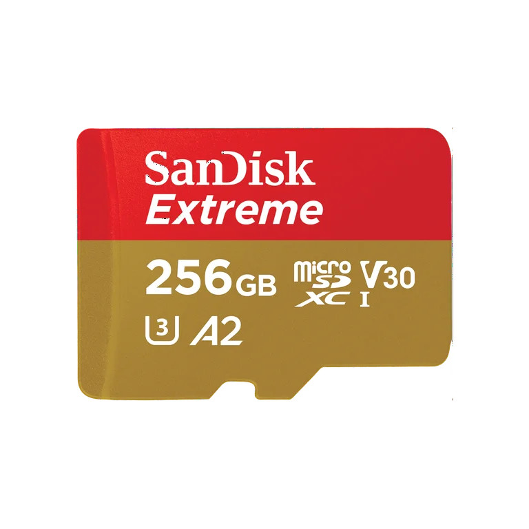 SanDisk 256GB Extreme microSDXC UHS-I Memory Card (Up to 160 MBPs) - SDSQXAV-256G-AN6MA | Walmart (US)