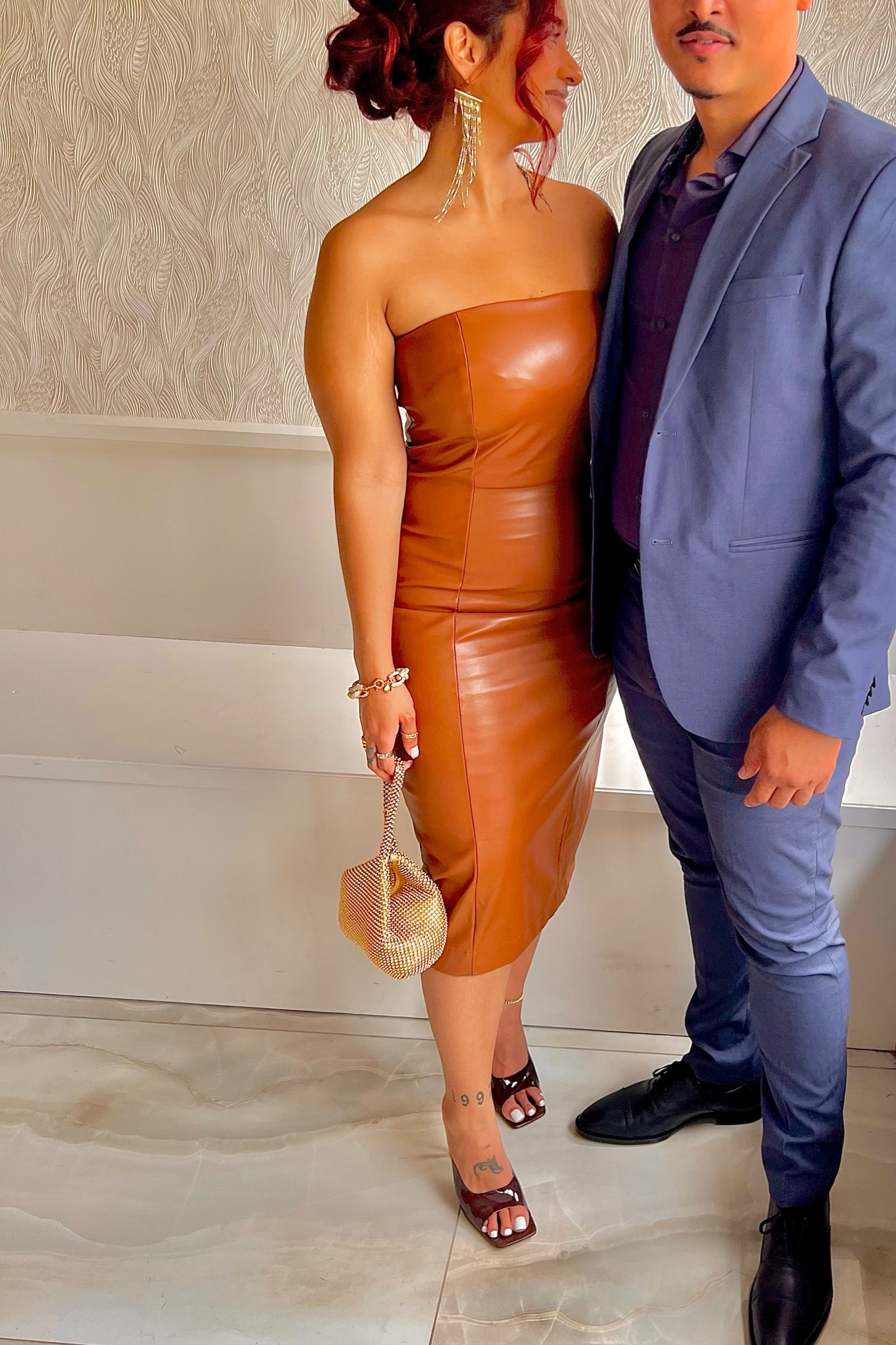 Faux Leather MIDI !

#LTKSeasonal #LTKFind #LTKxNSale