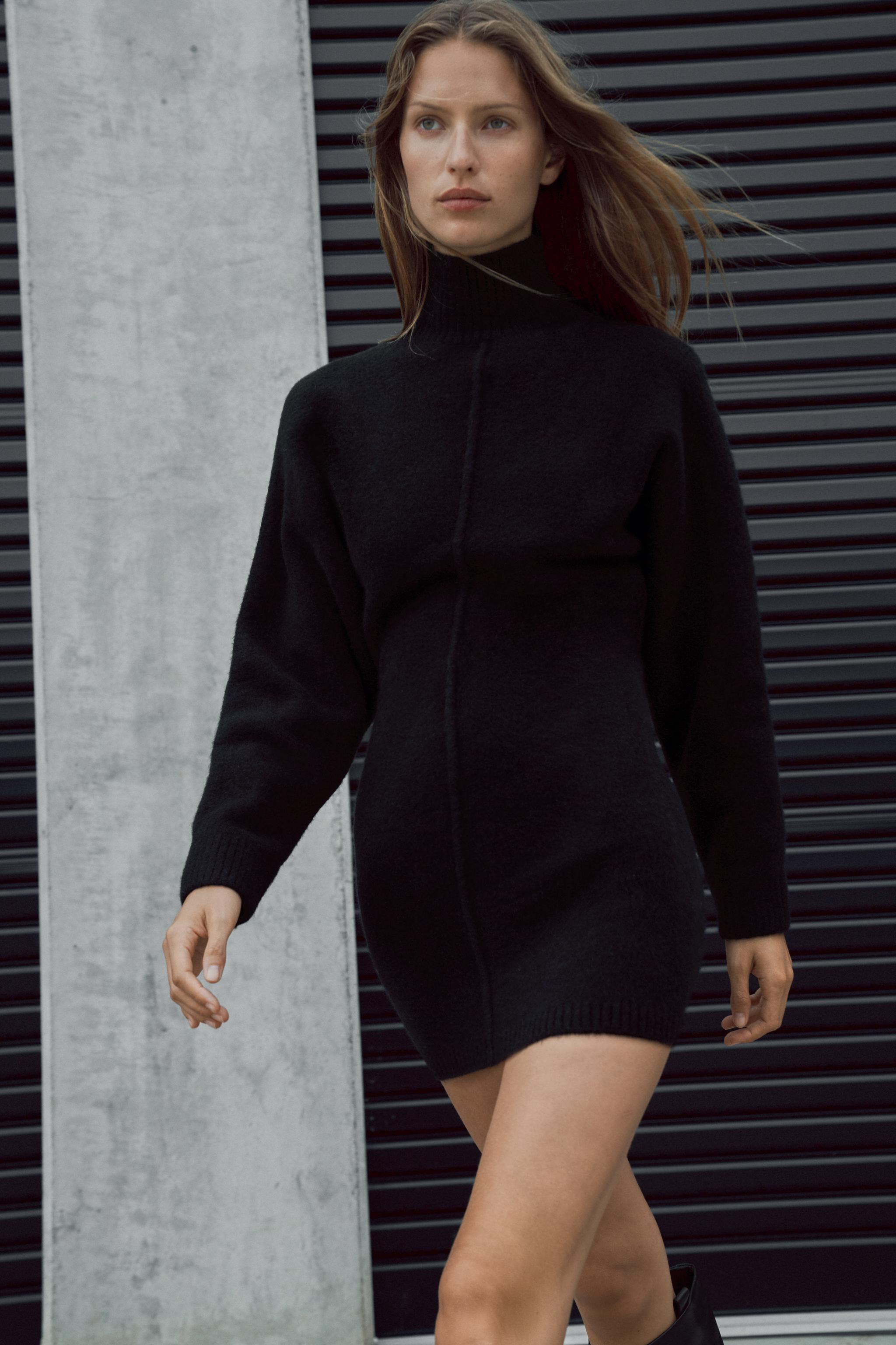 SOFT KNIT SHORT DRESS | Zara US