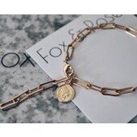 Chunky gold bracelet, Gold chain bracelet, Coin bracelet, Gold bracelet, Thick gold bracelet, Layering bracelet, Gold link bracelet | Etsy (US)