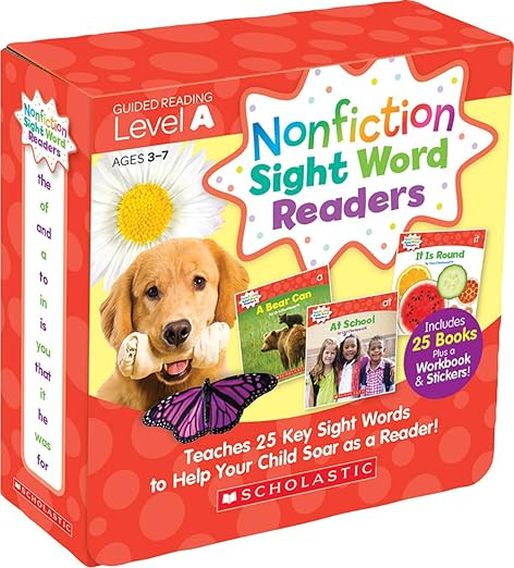 Nonfiction Sight Word Readers Parent Pack Level A: Teaches 25 key Sight Words to Help Your Child ... | Amazon (US)