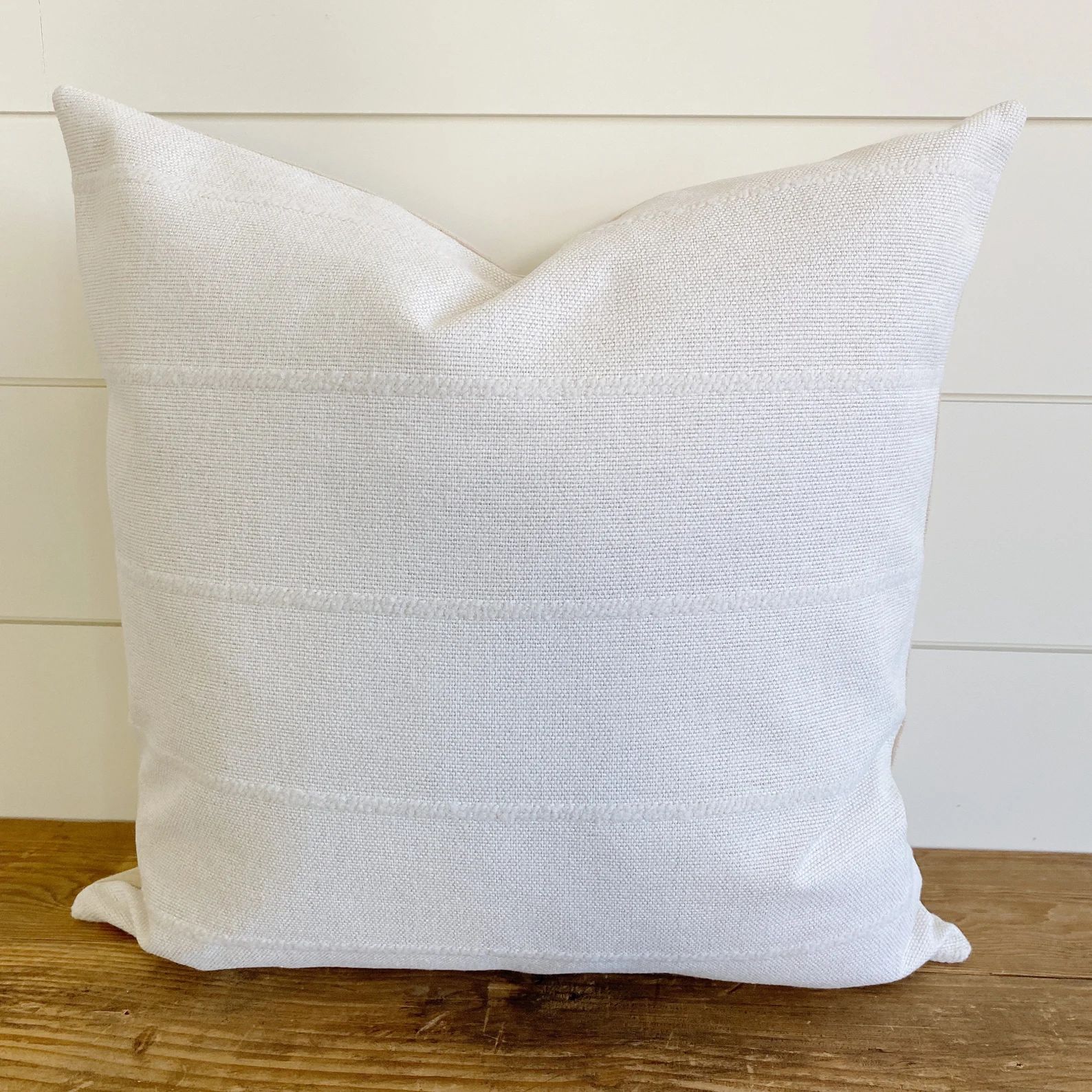 ALICE   Linen Ivory Pillow Cover  Neutral Pillow  White | Etsy | Etsy (US)