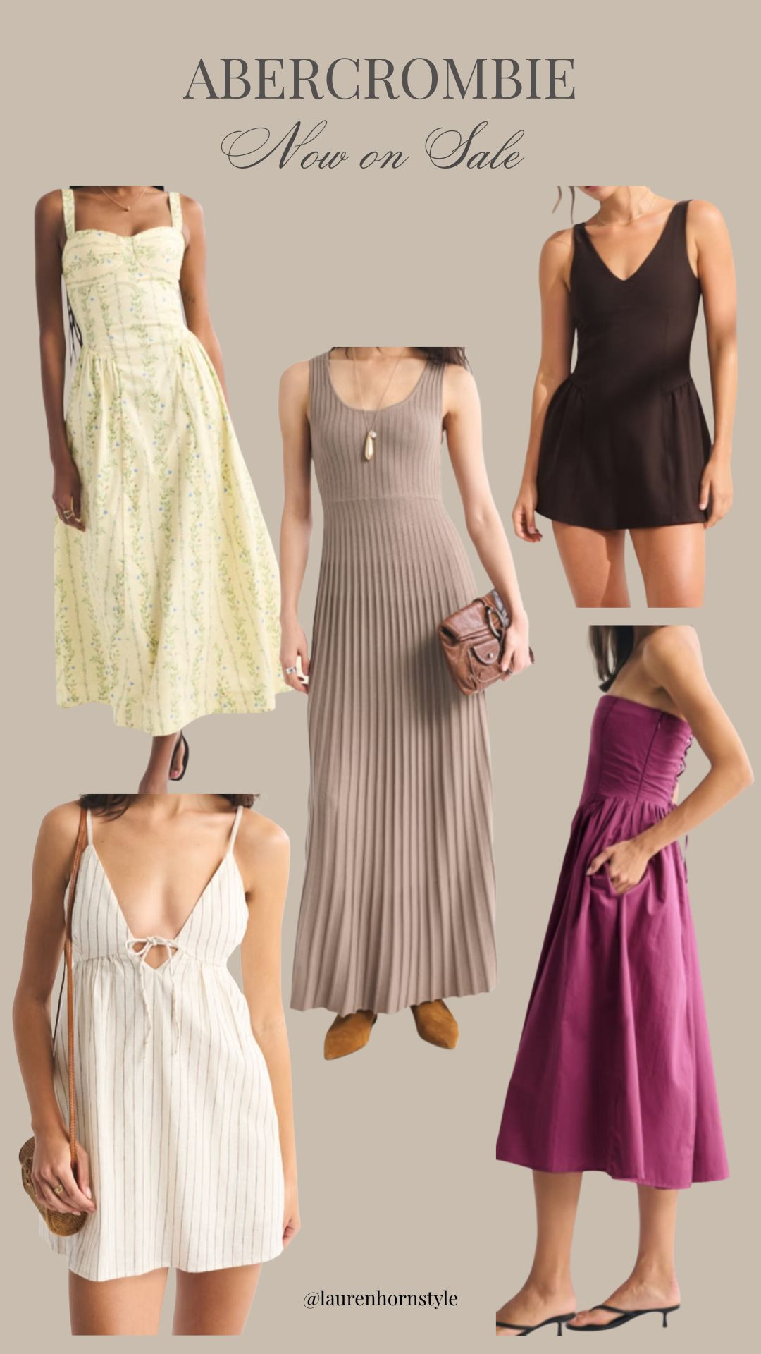 Abercrombie dresses now ON SALE! Up to 40% off! 

Spring dresses, spring style, Easter dress, date night outfit, vacation outfits, spring outfits  

 #LTKootd #LTKSeasonal #LTKSaleAlert