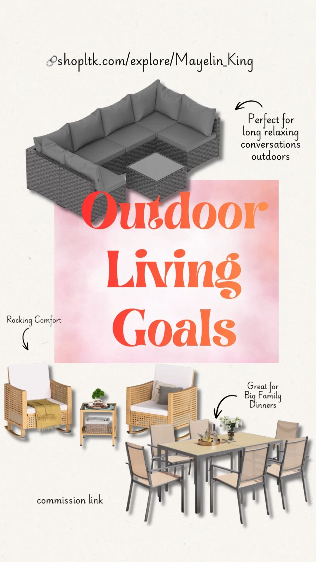 patio furniture
Outdoor Living Goals | Patio Furniture & Dining Sets I’d Choose for Summer


Keywords: patio furniture ideas, backyard decor inspo, outdoor dining inspiration, cozy patio setup, summer backyard aesthetic, outdoor living trends
#decor #backyardstyle #patiodecor

#LTKSeasonal #LTKHome