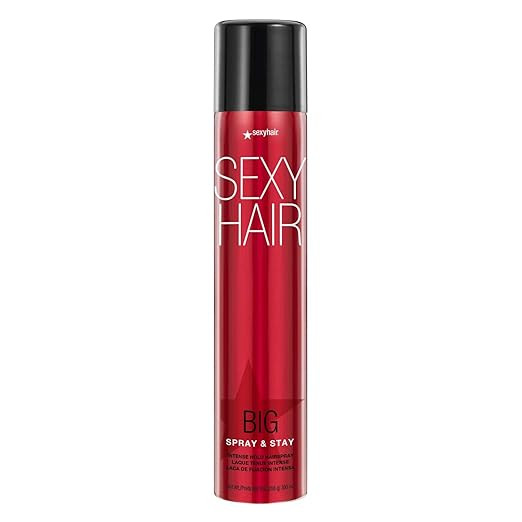SexyHair Big Spray & Stay Intense Hold Hairspray | Extreme Hold and Shine | Up to 72 Hour Humidit... | Amazon (US)