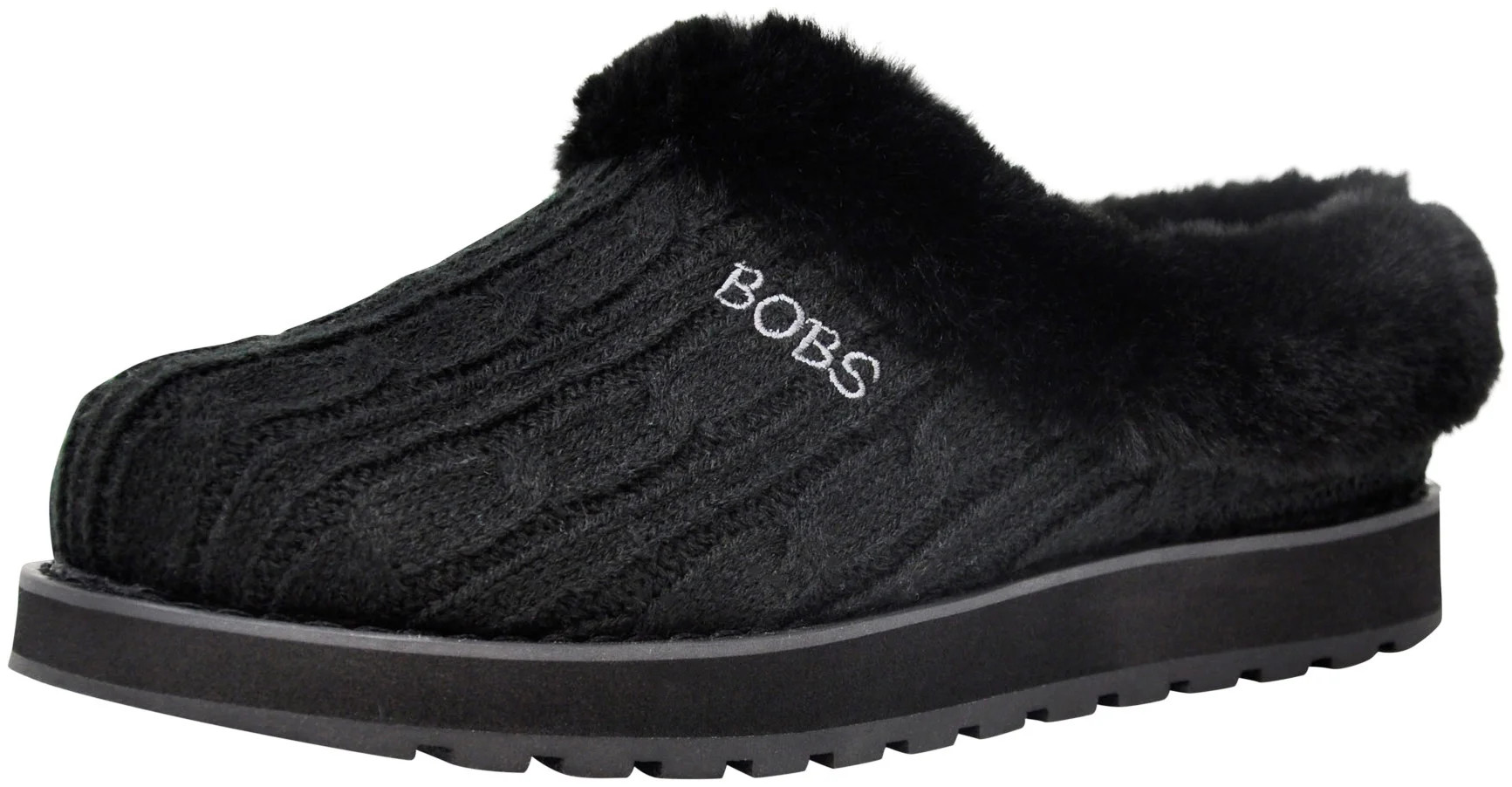 BOBS from Skechers Women's Keepsakes Delight Slipper,Black,6.5 W US - Walmart.com | Walmart (US)