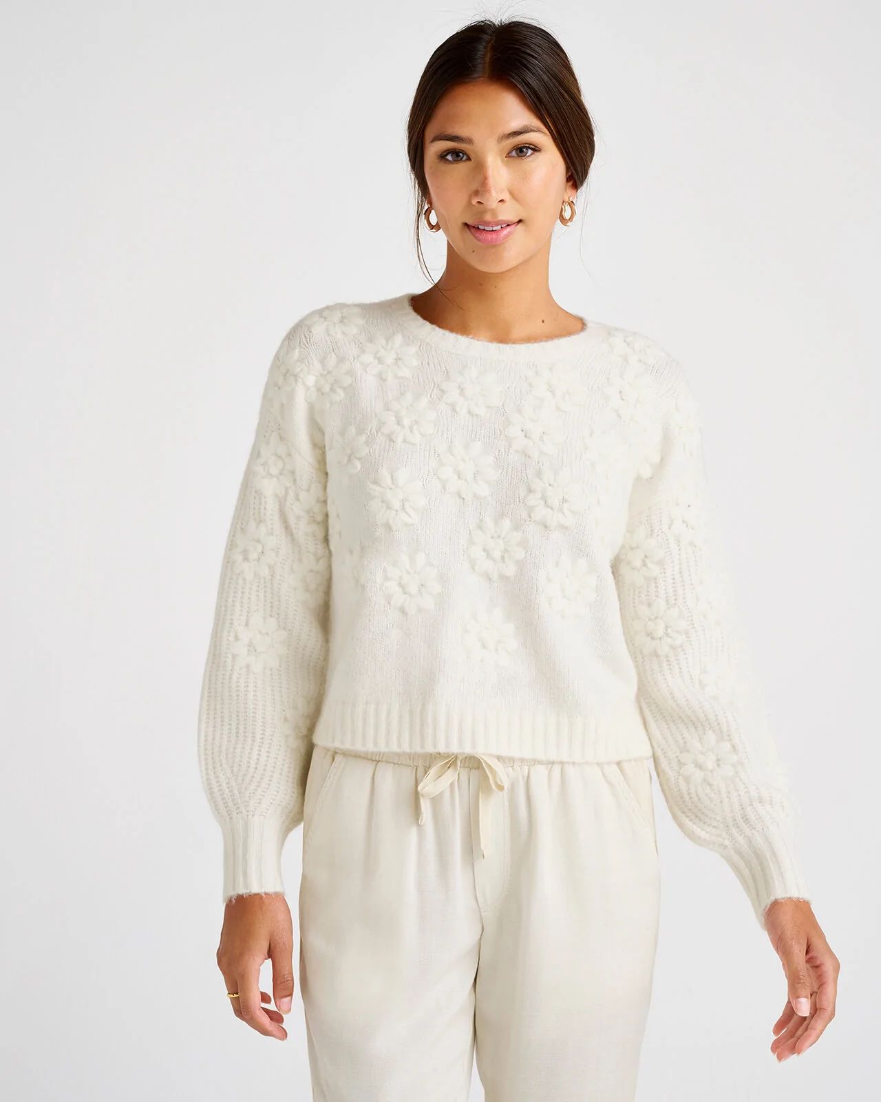 Margo Floral Sweater | Splendid | Splendid