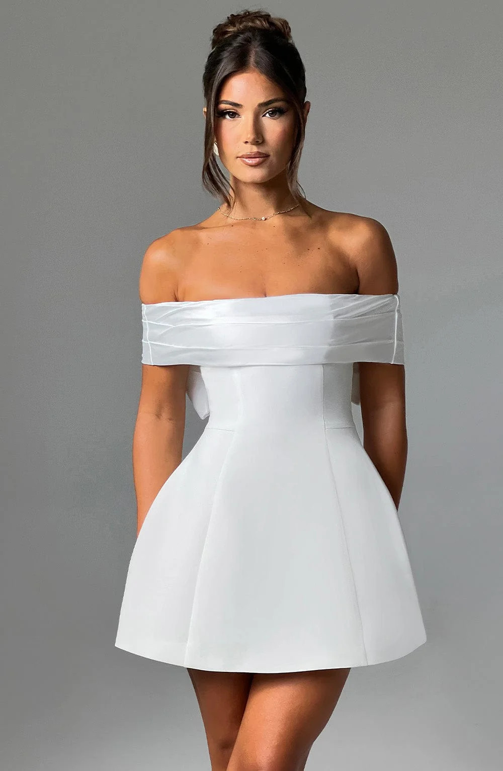 Delta Mini Dress - Ivory | Babyboo (global)