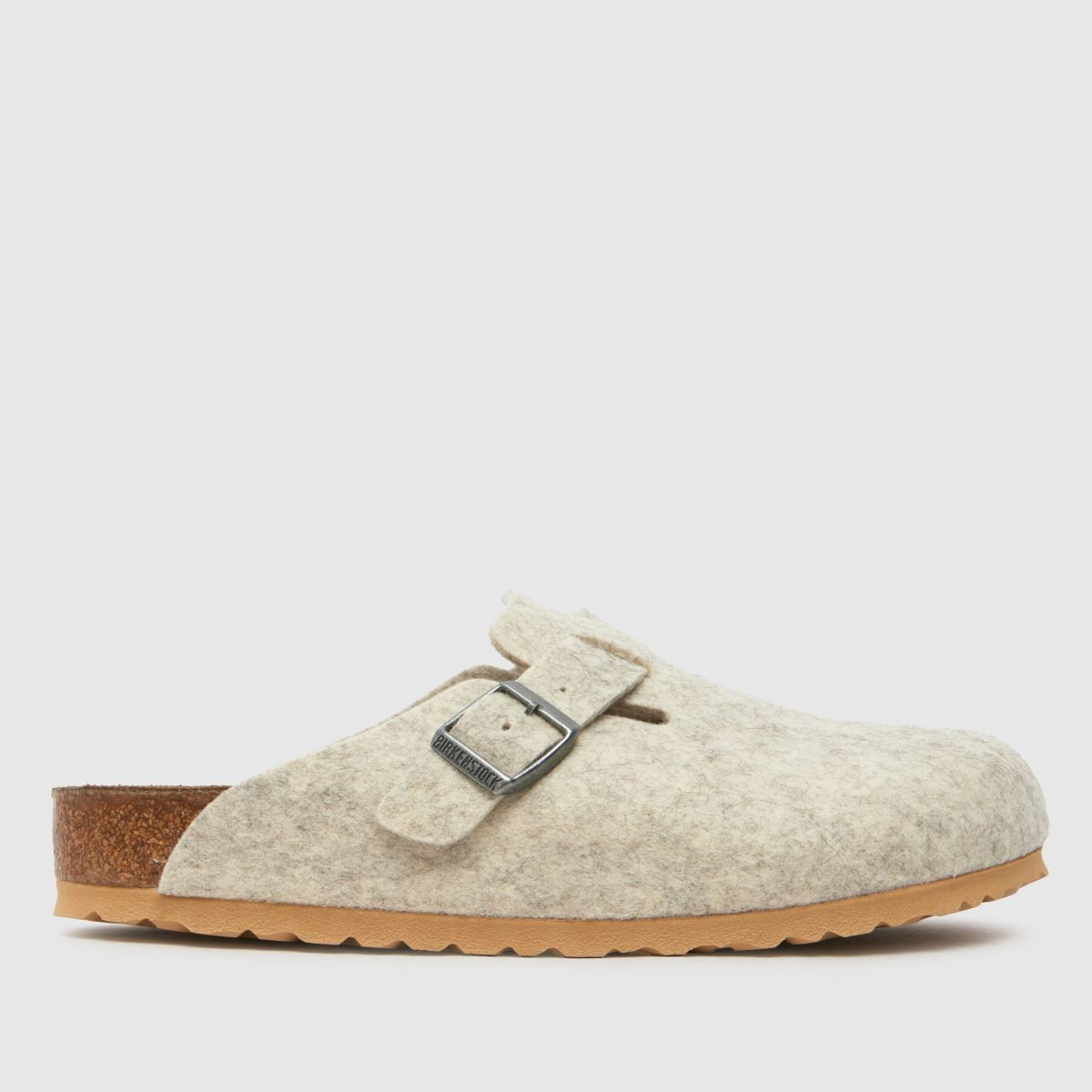 Womens Beige BIRKENSTOCK Boston Wool Clog Sandals | schuh | Schuh