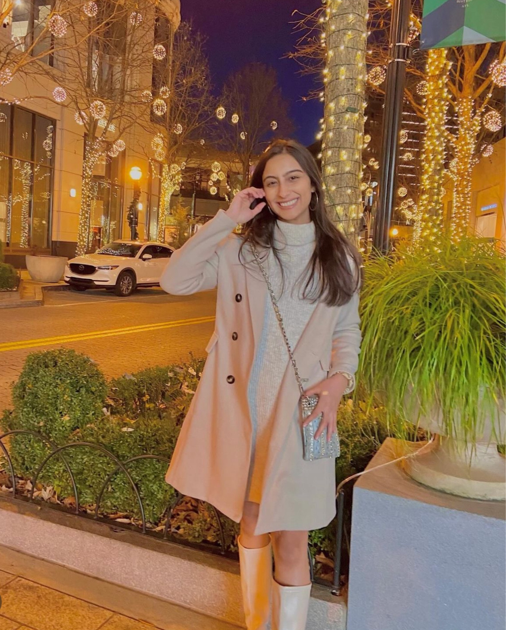 Sweater dress🤍

#LTKU #LTKSeasonal #LTKstyletip
