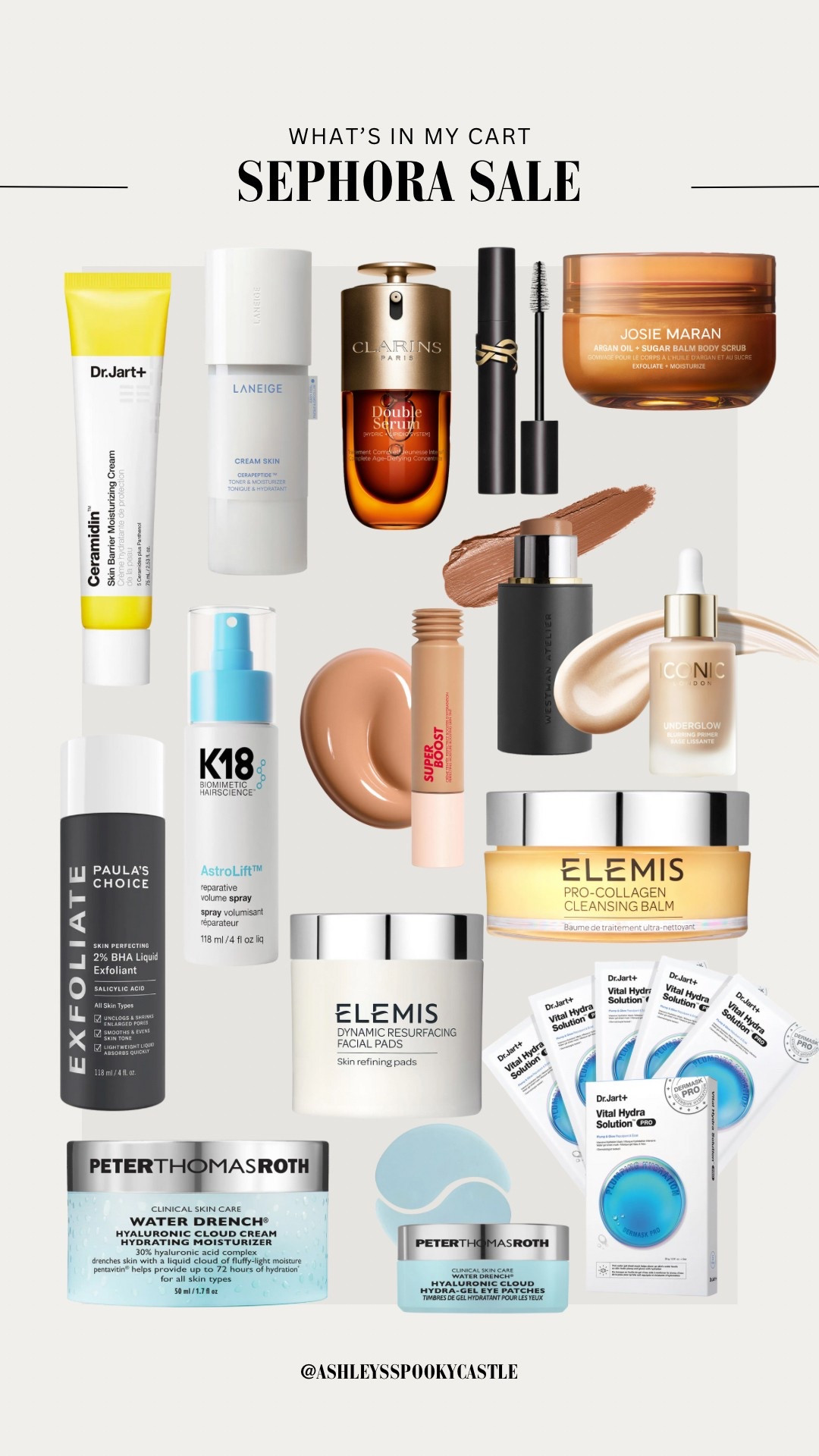 What’s in my cart for the Sephora Sale! 

Sephora Sale, Sephora products, makeup, skincare, hair 

#LTKSaleAlert #LTKSeasonal #LTKBeauty