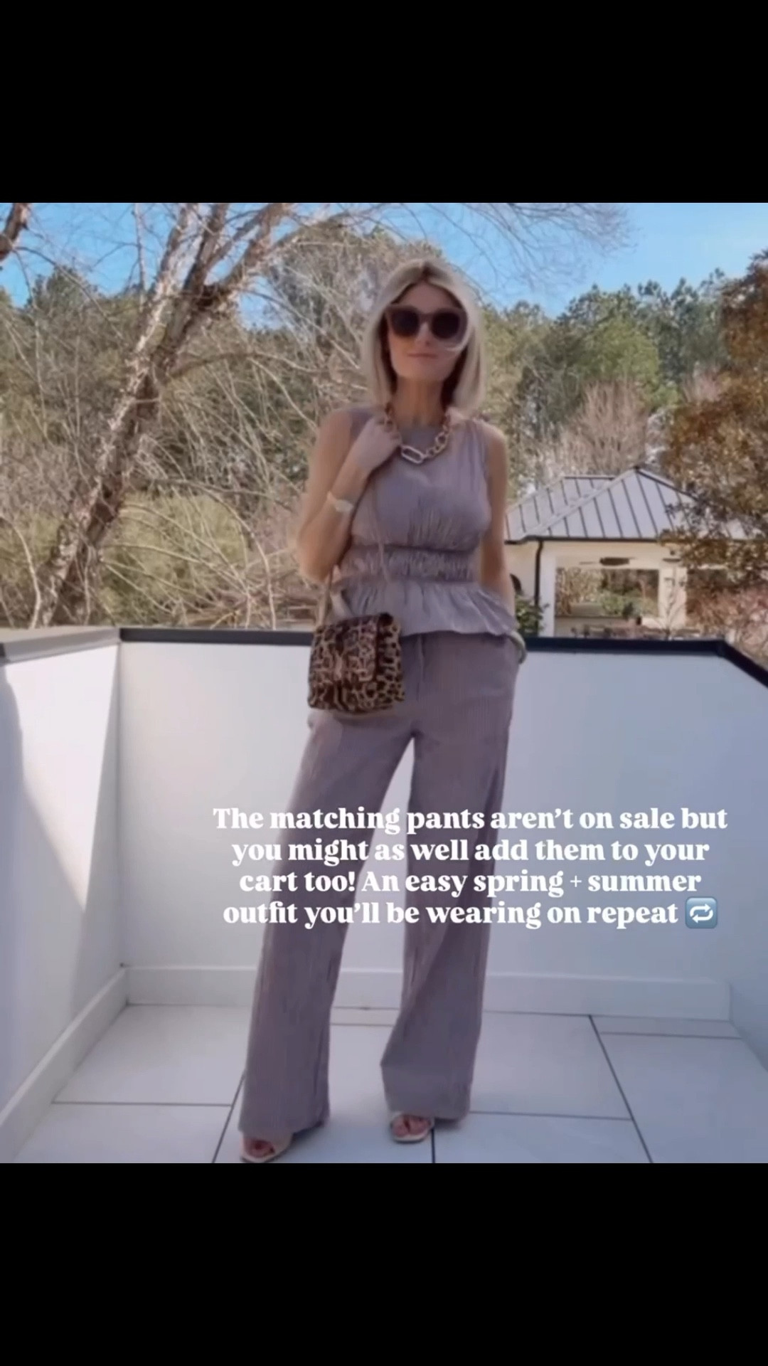 This matching set is an easy, elevated spring look! Love that it can be dressed up or down! Wearing S. 

Loverly Grey, Target find, Target fashion, matching set, spring fashion, spring outfit ideas, sale alert 

#LTKspring #LTKootd #LTKSaleAlert