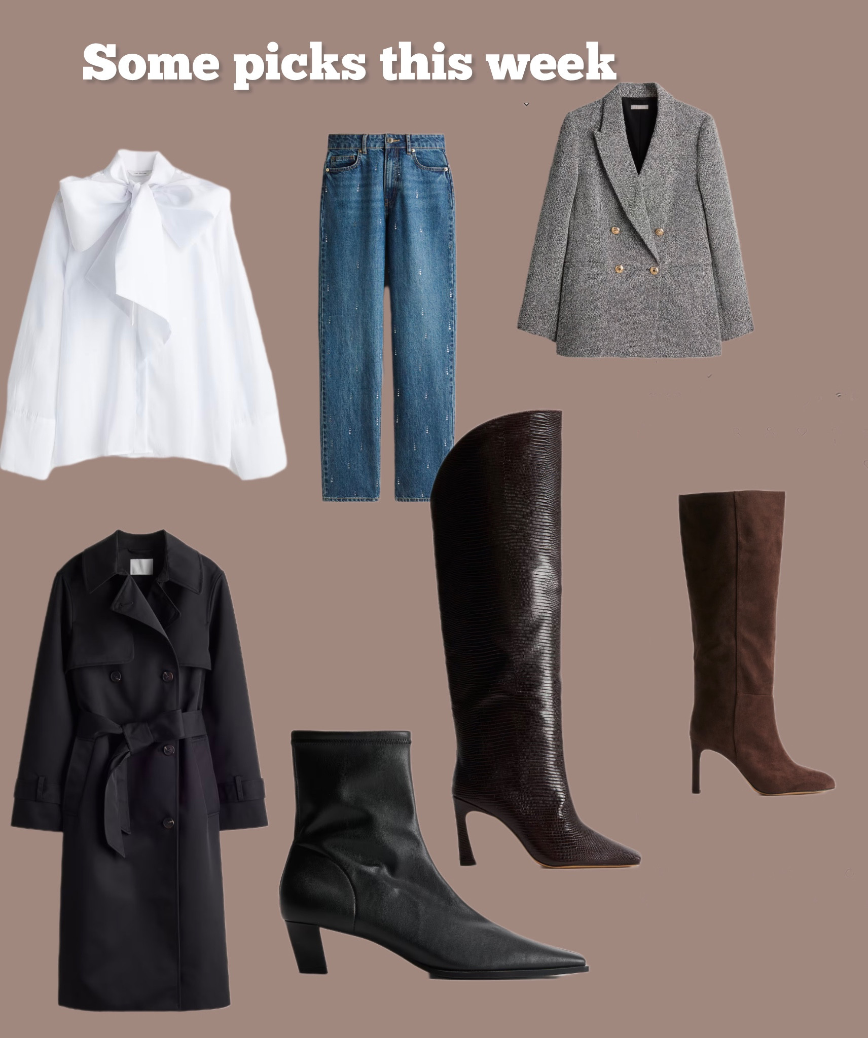 This weeks fashion picks 

#LTKautumn #LTKuk #LTKstyletip