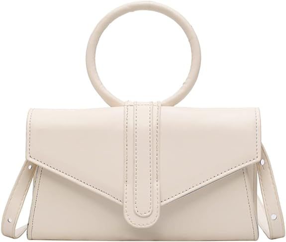 Cross-body Bag for Women, Women Fashionable Evening Clutch Banquet Handbag PU Leather Shoulder Ba... | Amazon (US)