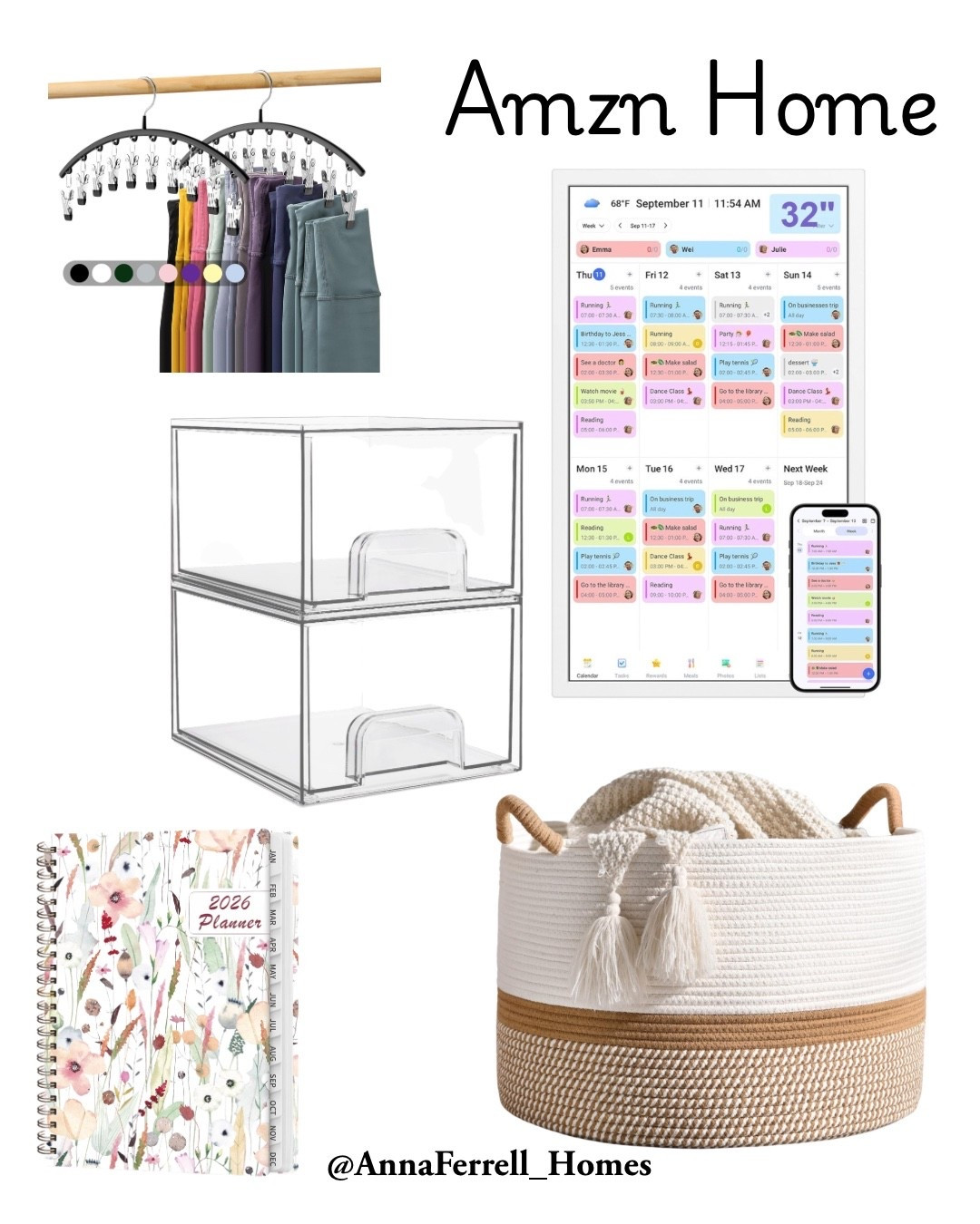My favorite finds to organize & start fresh in the new year!!

I received this digital calendar for Christmas and it’s already a family favorite!!  Very easy to use and keeps everyone in the know for what’s going on during the week!


#LTKHome #LTKdayinmylife #LTKmomlife