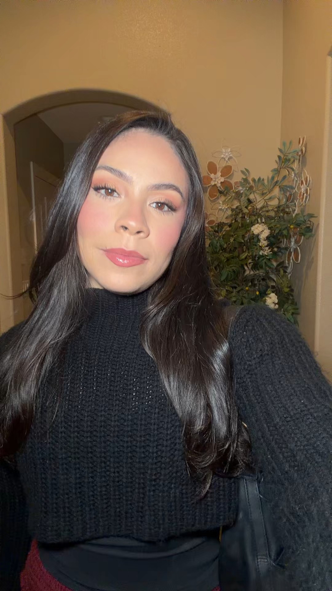 Black sweater & purse is no longer available but I put the style that they are in another color plus similar options I found! The tank top under is Oner active, so snatching 🤭🖤

#LTKFindsUnder50 #LTKHoliday #LTKSeasonal