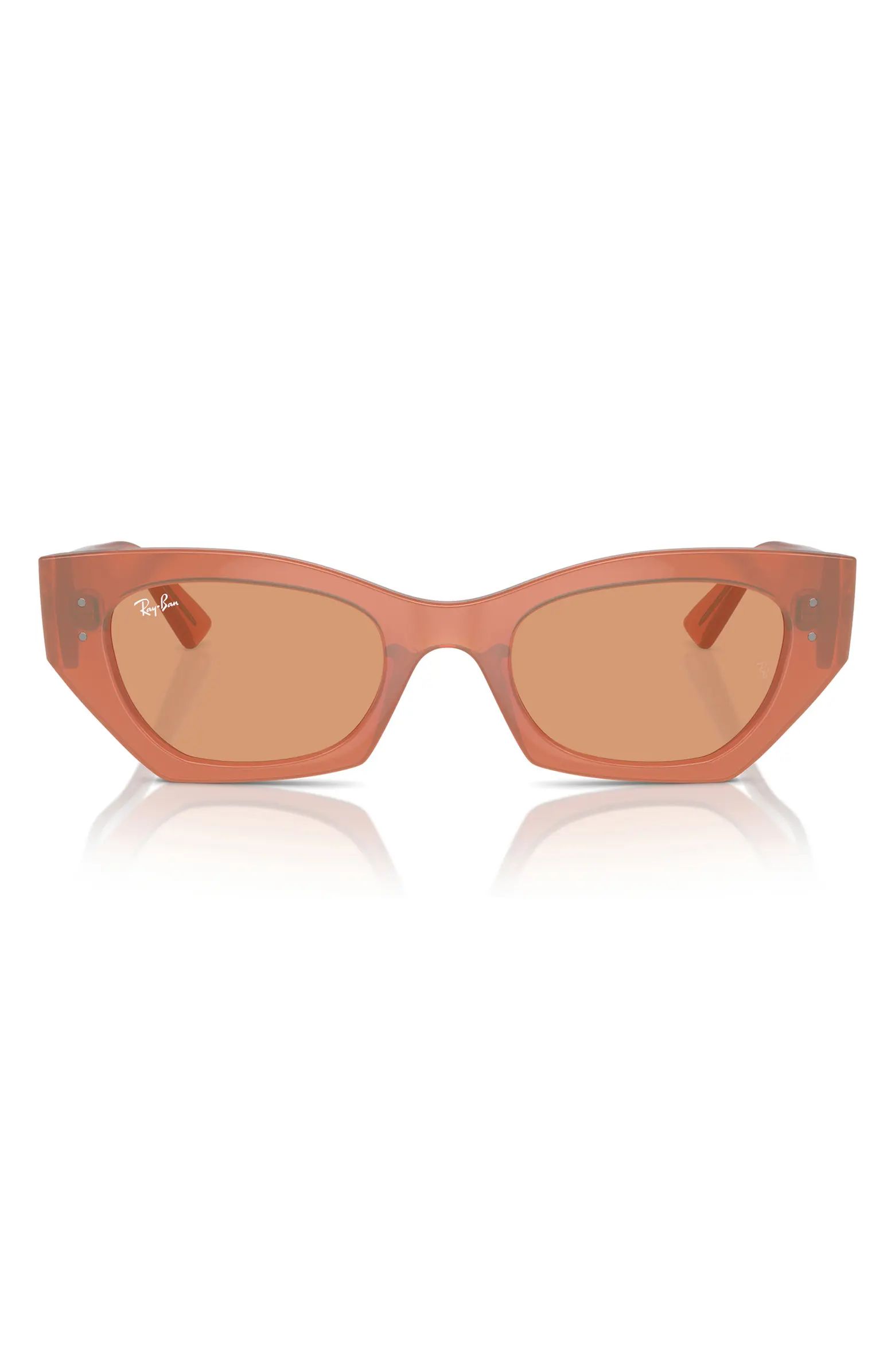 Zena 49mm Geometric Sunglasses | Nordstrom