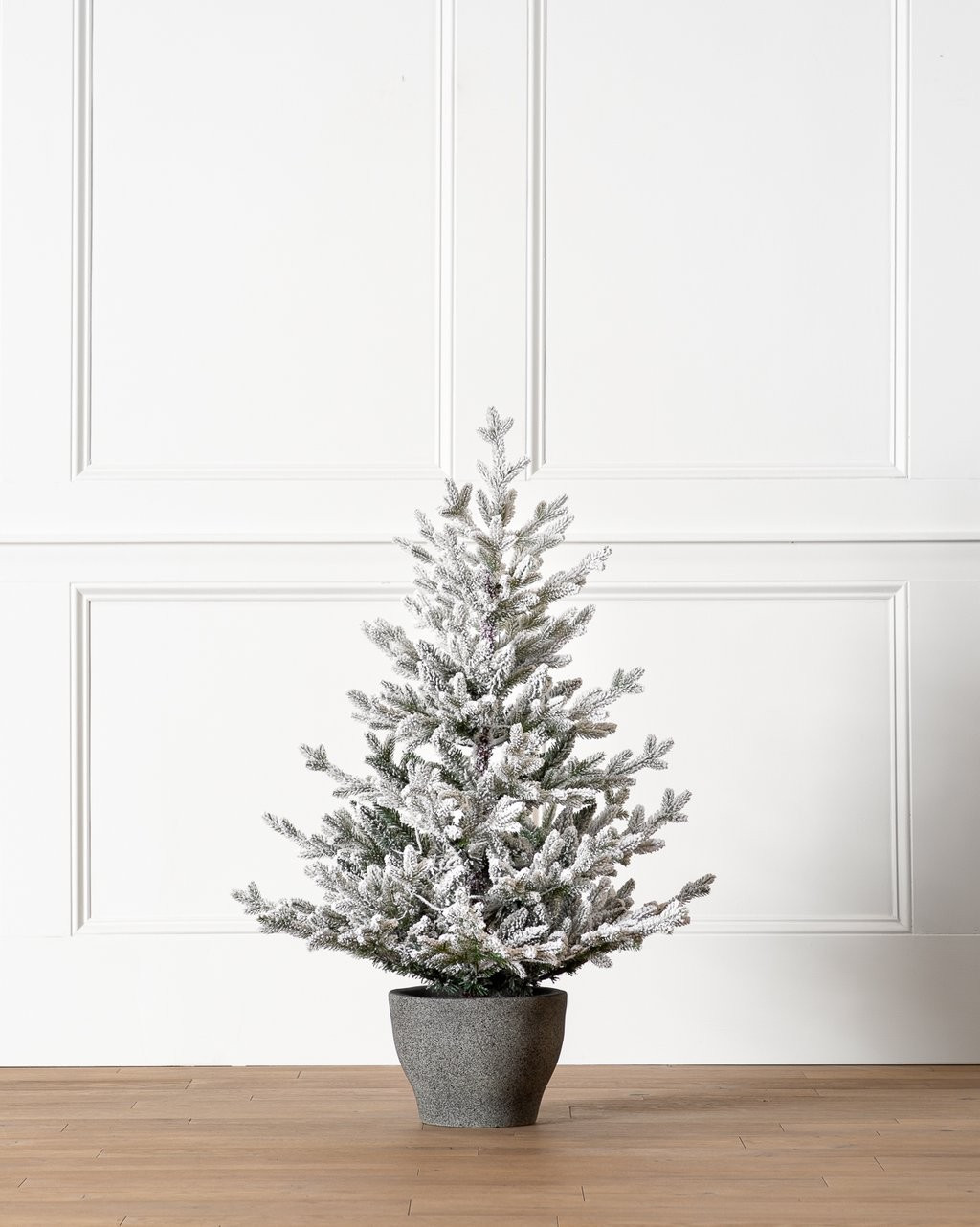 Snowy Potted 4' Pre-Lit Faux Tree | McGee & Co.