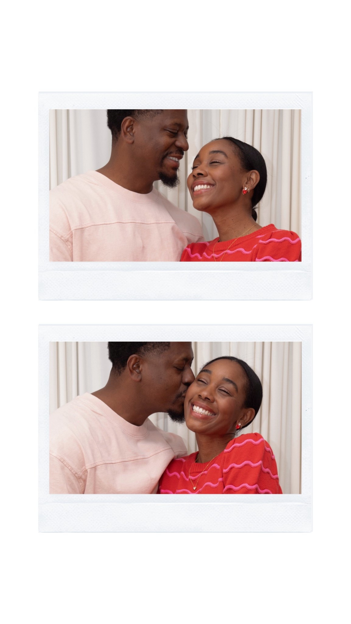 Red and pink sweater for Valentine's Day 

#LTKValentine