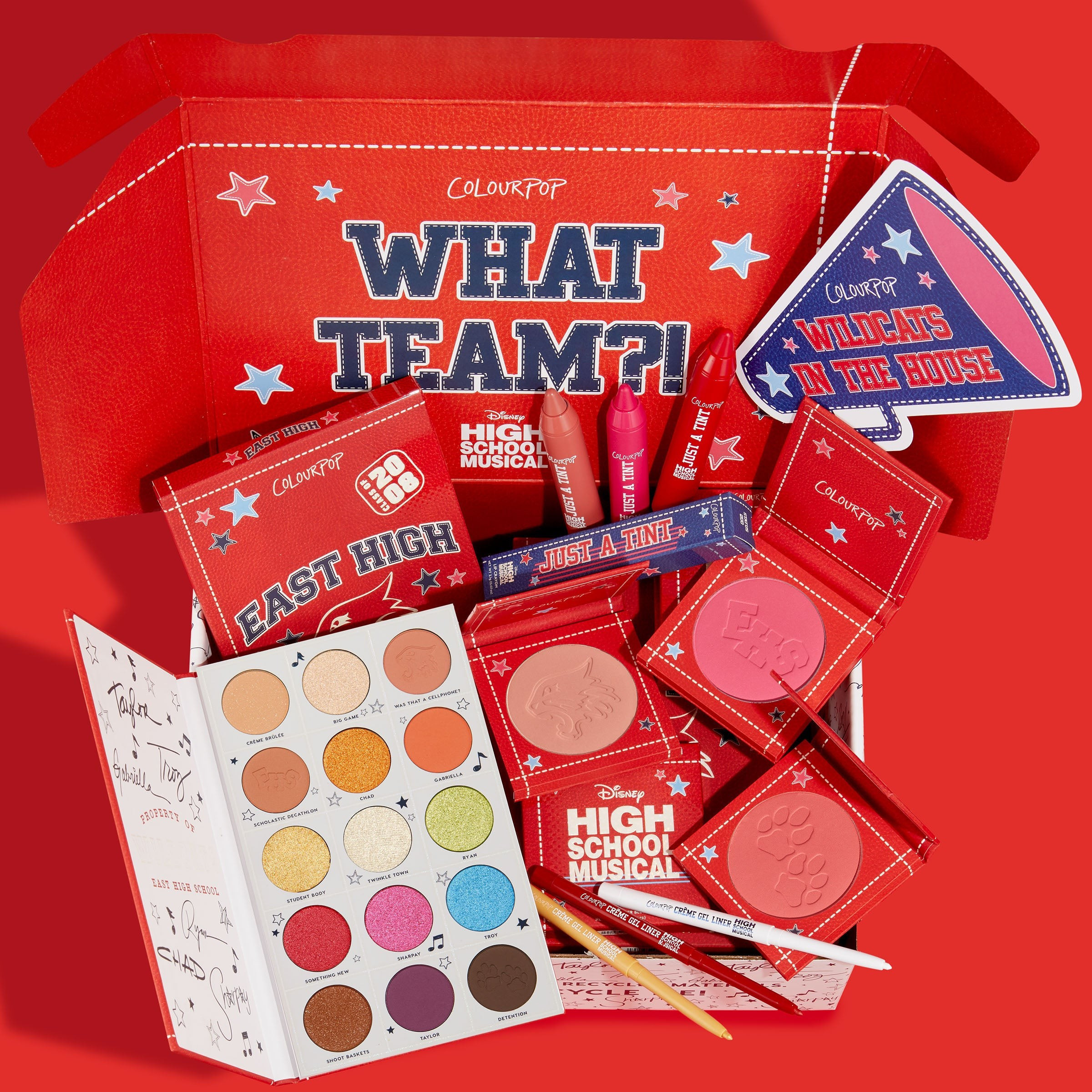 High School Musical and ColourPop Full PR Collection | Colourpop